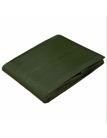 Telo con Occhielli Verde 3 x 6 m 180 gsm PE