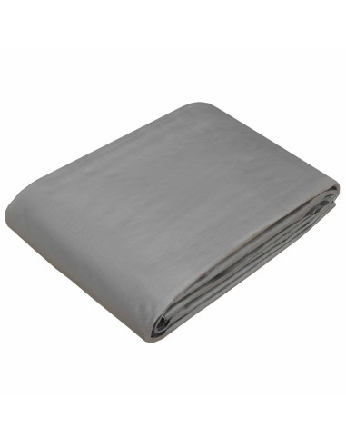 Telo con Occhielli Grigio Chiaro 4 x 8 m 260 gsm PE