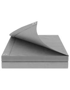 Telo con Occhielli Grigio Chiaro 4 x 5 m 90 gsm PE 2