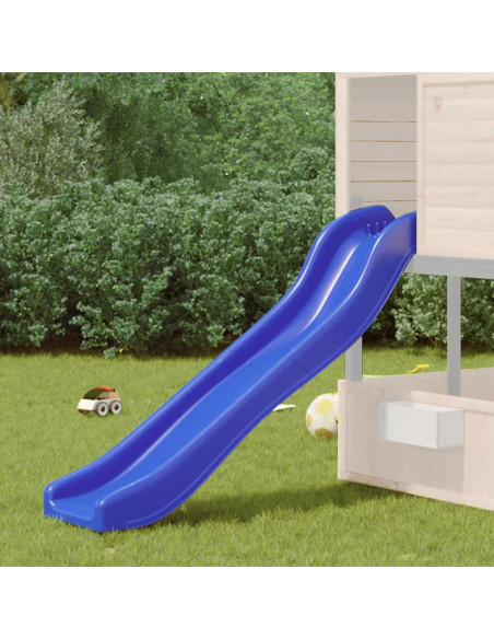 Scivolo per Bambini Blu 175x38x23 cm in Polipropilene