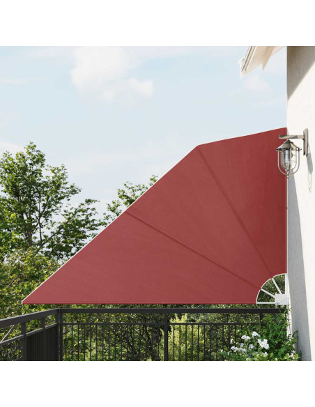 Tenda Laterale per Balcone Pieghevole Terracotta 160x240 cm