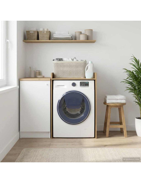 Mobiletto per lavatrice Rovere Artigianale 67,5 x 62 x 97 cm