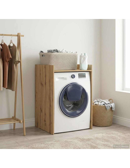 Mobiletto per lavatrice Rovere Artigianale 67,5 x 62 x 97 cm