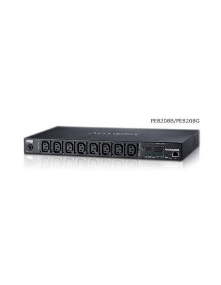 ATEN PDU eco con tecnologia di misurazione e commutazione prese 1U 20A/16A 8-prese