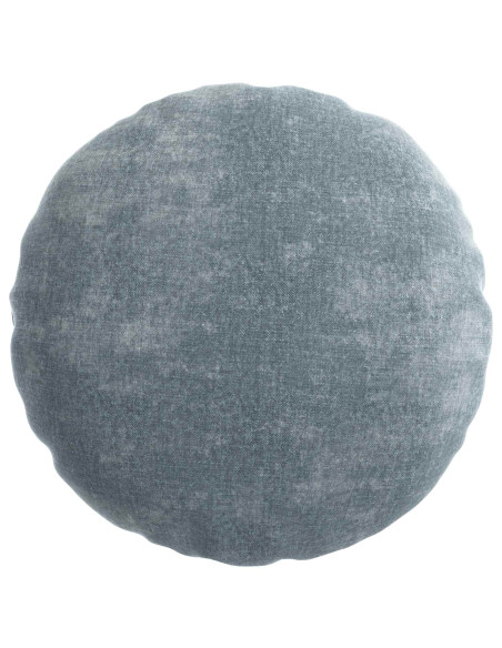 Federa 6 pz HEERLEN Azzurro Ø 40 cm Tessuto Chenille
