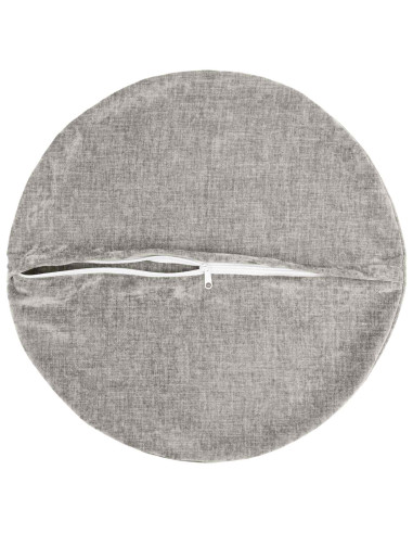 Federa 6 pz HEERLEN Grigio Chiaro Ø 50 cm Tessuto Chenille