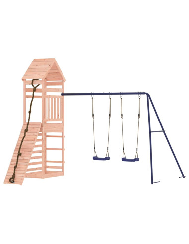 Set da Gioco da Esterno in Legno Massello di Douglas