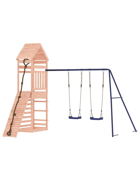 Set da Gioco da Esterno in Legno Massello di Douglas