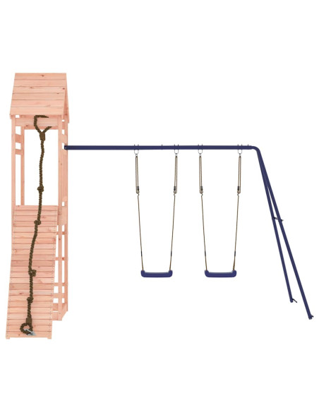 Set da Gioco da Esterno in Legno Massello di Douglas