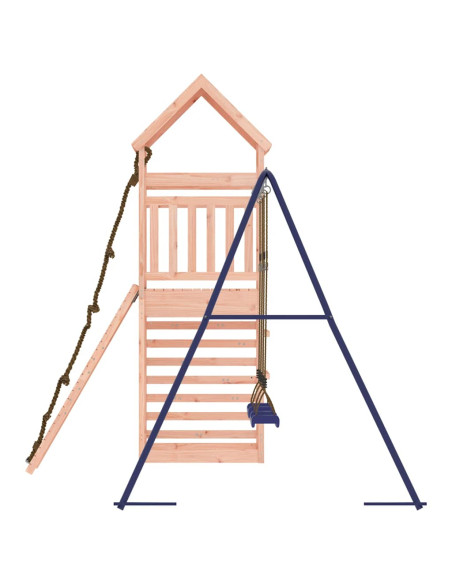 Set da Gioco da Esterno in Legno Massello di Douglas