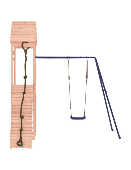 Set da Gioco da Esterno in Legno Massello di Douglas