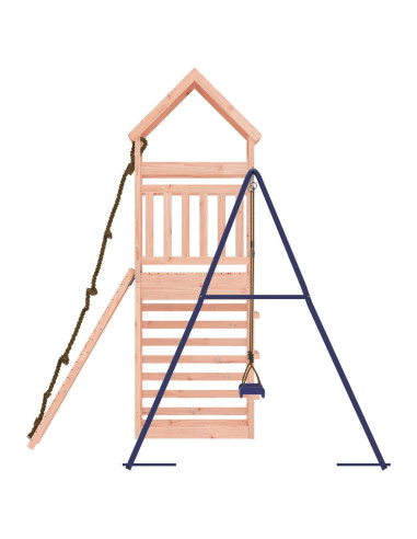 Set da Gioco da Esterno in Legno Massello di Douglas