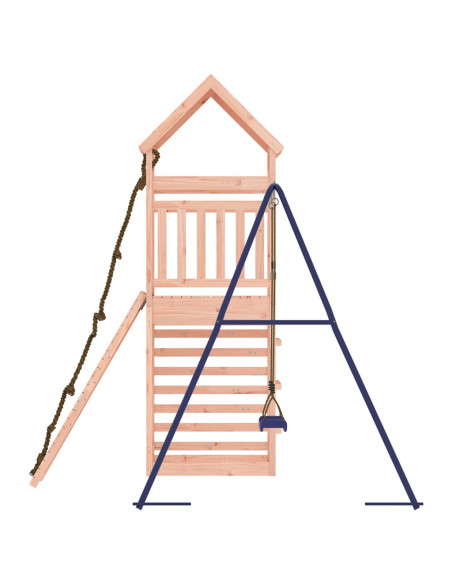 Set da Gioco da Esterno in Legno Massello di Douglas