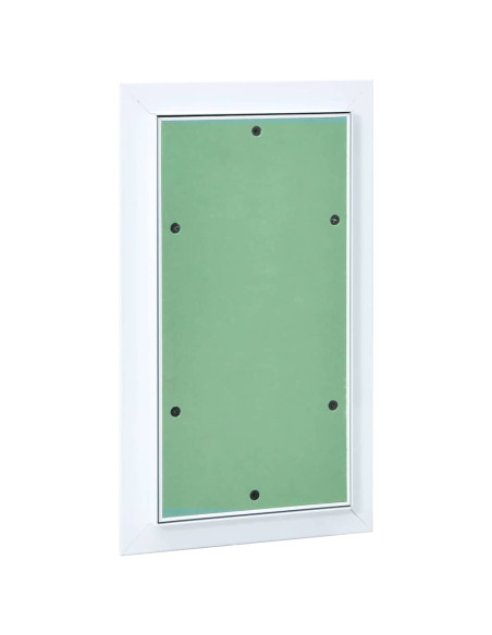 Pannello di Accesso Verde e Argento 20 x 35 cm