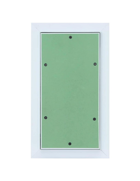 Pannello di Accesso Verde e Argento 20 x 35 cm