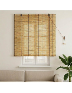 Tenda a rullo Naturale 120 x 160 cm Giunco