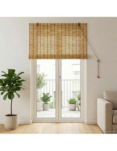 Tenda a rullo Naturale 120 x 220 cm Giunco