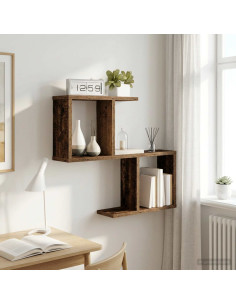 Scaffale da parete Legno antico 60 x 12 x 50,5 cm