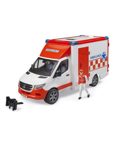 Mezzo soccorso Bruder 02676 MERCEDES SPRINTER Ambulanza con Autista