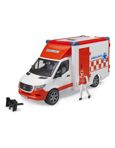 Mezzo soccorso Bruder 02676 MERCEDES SPRINTER Ambulanza con Autista