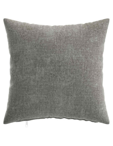 Federa 6 pz HEERLEN Grigio Scuro 30 x 30 cm Tessuto Chenille