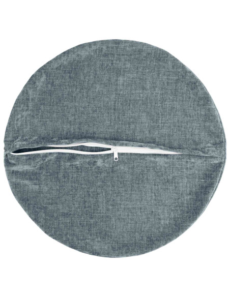 Federa 2 pz HEERLEN Azzurro Ø 60 cm Tessuto Chenille