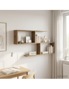 Scaffale da parete Rovere Artigianale 100 x 12 x 50,5 cm