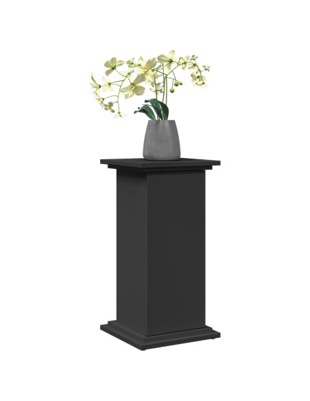 Supporto Espositivo Portaoggetti Nero 31x30x60 cm Truciolato