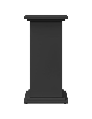 Supporto Espositivo Portaoggetti Nero 31x30x60 cm Truciolato