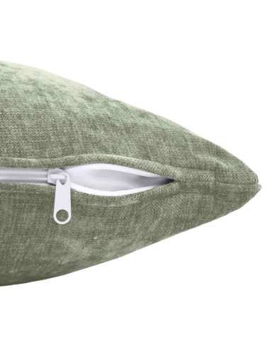 Federa 2 pz HEERLEN Verde 35 x 35 cm Tessuto Chenille