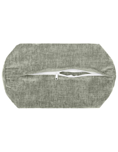 Federa 6 pz HEERLEN Verde Ø 15 x 40 cm Tessuto Chenille