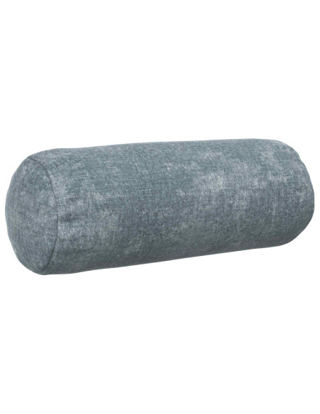 Federa 6 pz HEERLEN Azzurro Ø 15 x 40 cm Tessuto Chenille
