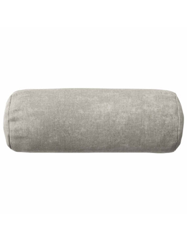 Federa 6 pz HEERLEN Grigio Chiaro Ø 15 x 40 cm Tessuto Chenille