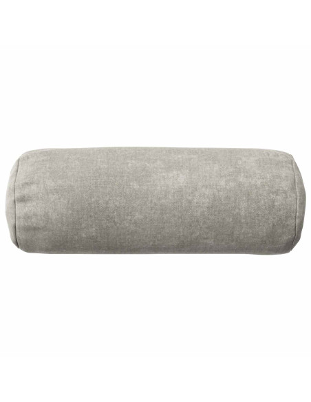 Federa 6 pz HEERLEN Grigio Chiaro Ø 15 x 40 cm Tessuto Chenille