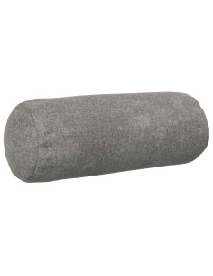 Federa 6 pz HEERLEN Grigio Scuro Ø 15 x 40 cm Tessuto Chenille 2