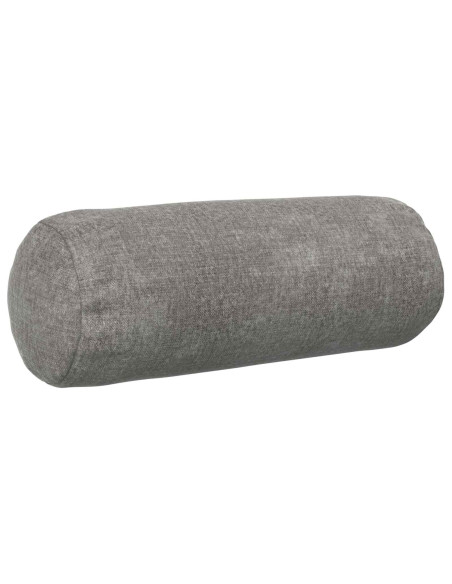 Federa 6 pz HEERLEN Grigio Scuro Ø 15 x 40 cm Tessuto Chenille