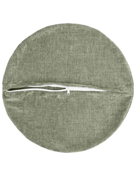 Federa 6 pz HEERLEN Verde Ø 60 cm Tessuto Chenille