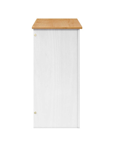 Supporto per Acquario PANAMA Bianco e marrone 81 x 36 x 73 cm