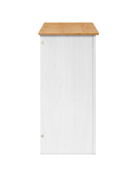 Supporto per Acquario PANAMA Bianco e marrone 81 x 36 x 73 cm
