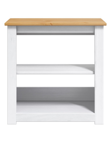 Supporto per Acquario PANAMA Bianco e marrone 60 x 30 x 60 cm
