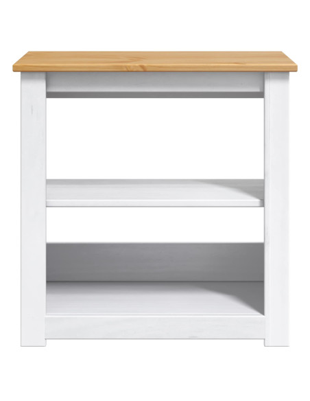 Supporto per Acquario PANAMA Bianco e marrone 60 x 30 x 60 cm