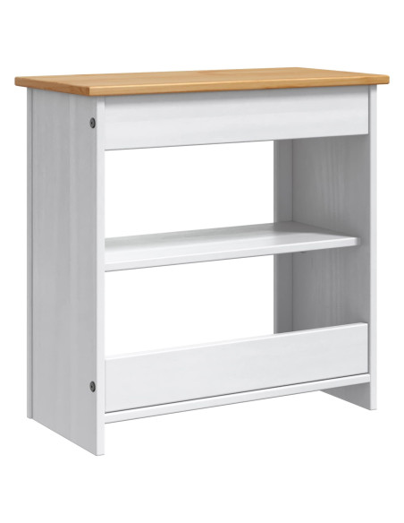 Supporto per Acquario PANAMA Bianco e marrone 60 x 30 x 60 cm