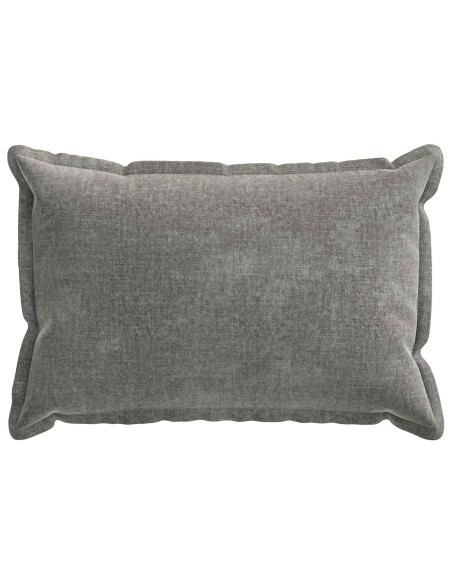 Federa 2 pz HOUTEN Grigio Chiaro 50 x 70 cm Tessuto Chenille