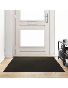 Tappetino Nero 120 x 180 cm 100% Poliammide
