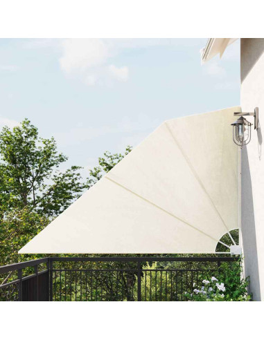 Tenda Laterale per Balcone Pieghevole Crema 160x240 cm