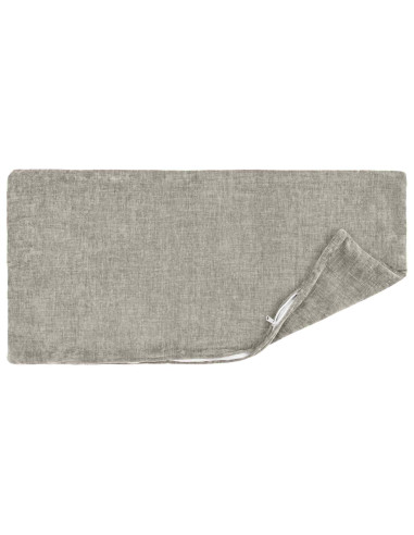 Federa 6 pz HEERLEN Grigio Chiaro 30 x 50 cm Tessuto Chenille
