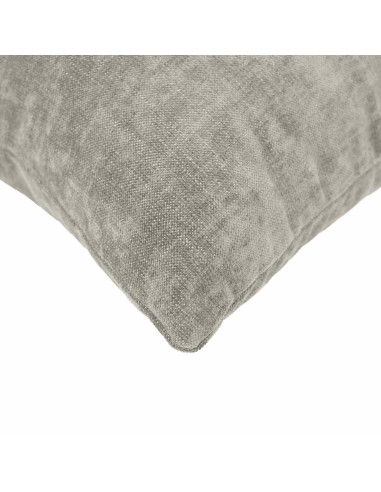 Federa 2 pz HEERLEN Grigio Chiaro 35 x 35 cm Tessuto Chenille