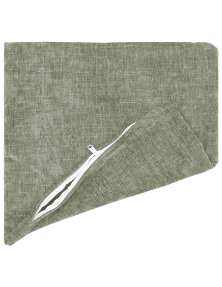 Federa 6 pz HEERLEN Verde 35 x 35 cm Tessuto Chenille