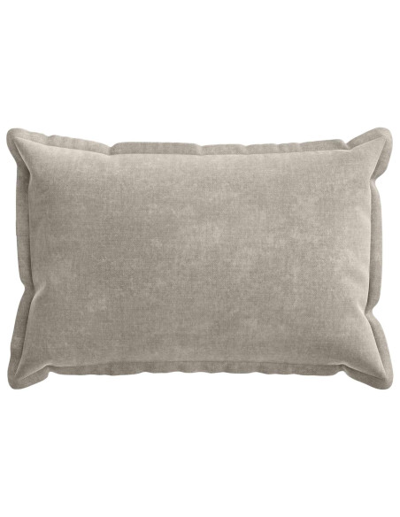 Federa 2 pz HOUTEN Grigio Chiaro 30 x 50 cm Tessuto Chenille