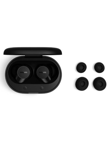 AURICOLARI TRUE WRLS BT MIC NERO